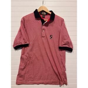 Vintage 90s striped Mickey Mouse Golf polo